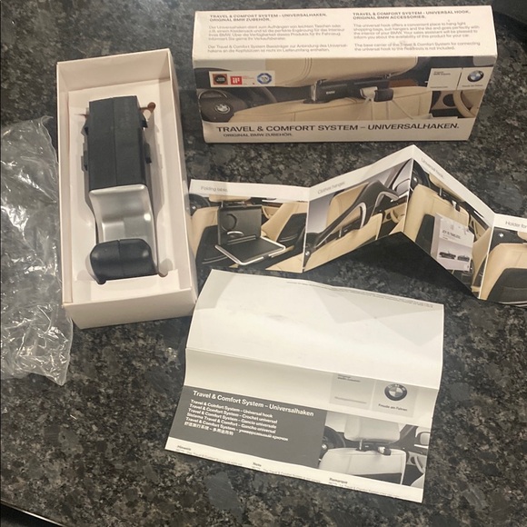 NWT BMW Travel & Comfort System Universal Hook BMW Original Accessory. NWT - Picture 12 of 16